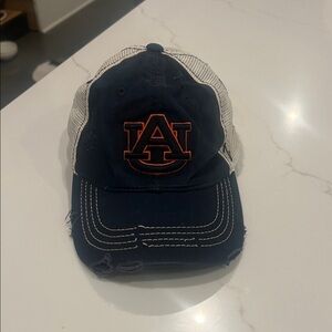 Auburn University distressed ball cap